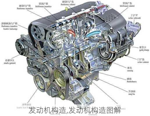 发动机构造,发动机构造图解