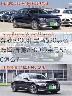 奔驰e300和宝马530怎么选择,奔驰e300跟宝马530怎么选