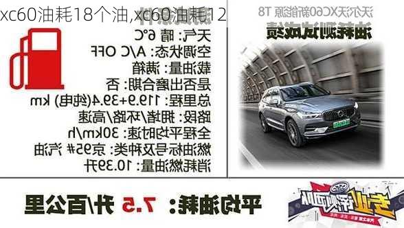 xc60油耗18个油,xc60油耗12