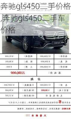 奔驰gls450二手价格,奔驰gls450二手车价格