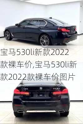 宝马530li新款2022款裸车价,宝马530li新款2022款裸车价图片