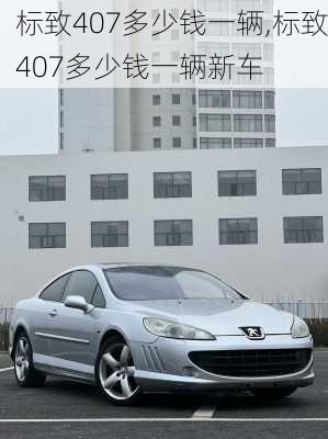 标致407多少钱一辆,标致407多少钱一辆新车