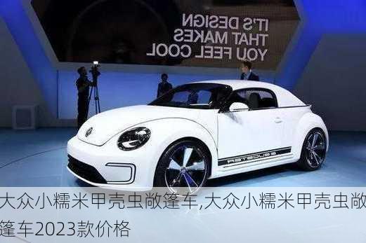 大众小糯米甲壳虫敞篷车,大众小糯米甲壳虫敞篷车2023款价格